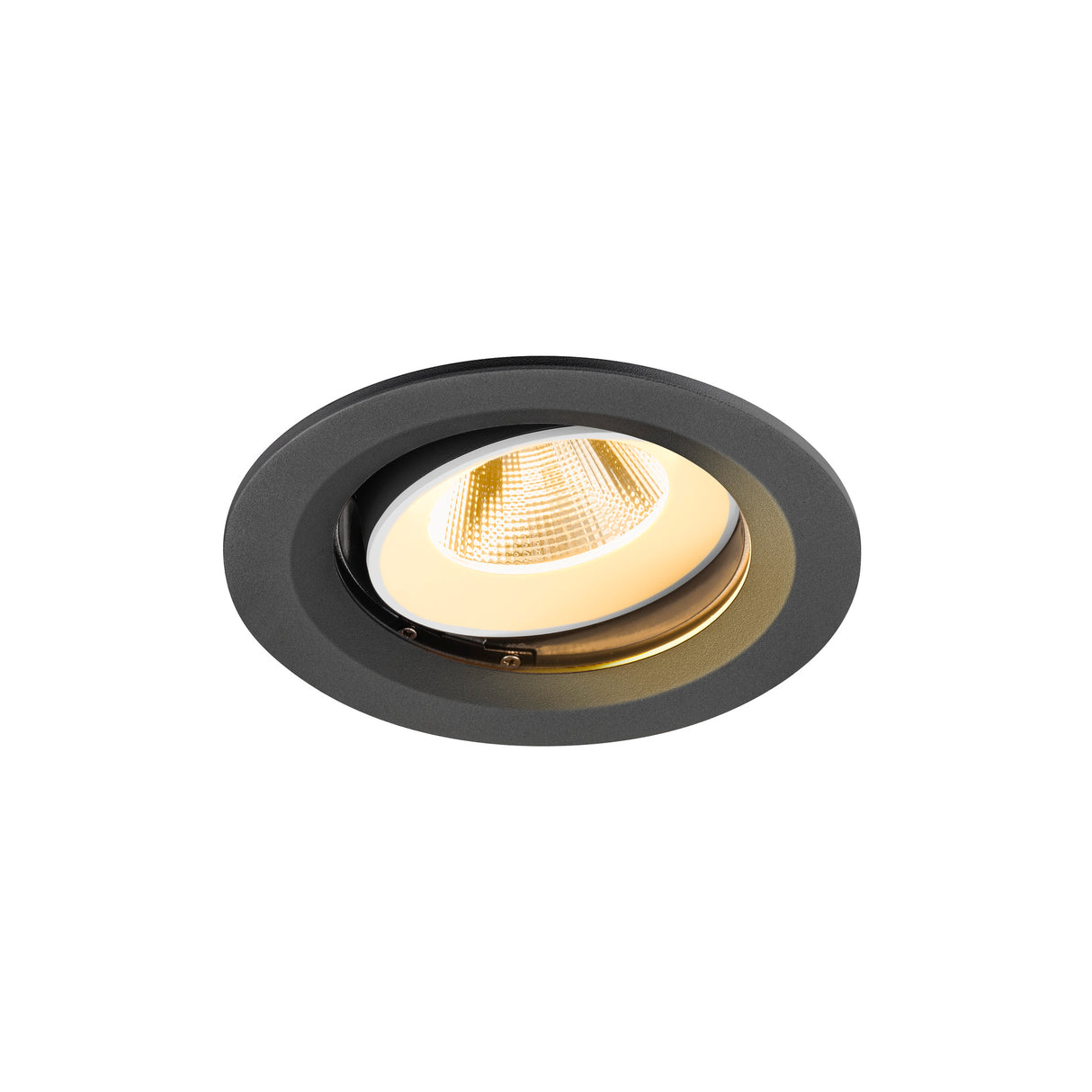 NUMINOS® MOVE M, Deckeneinbaul. 3000K, 20°, IP20, rund sw/ws