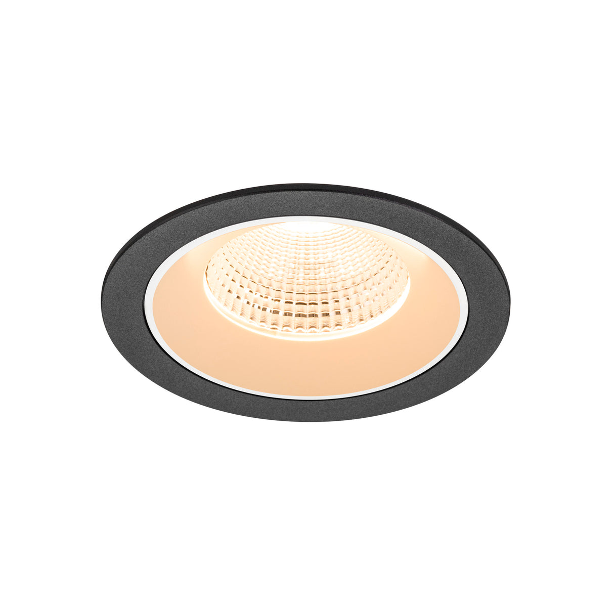NUMINOS® L, Deckeneinbauleuchte, 2700K, 55°, IP20 rund sw/ws
