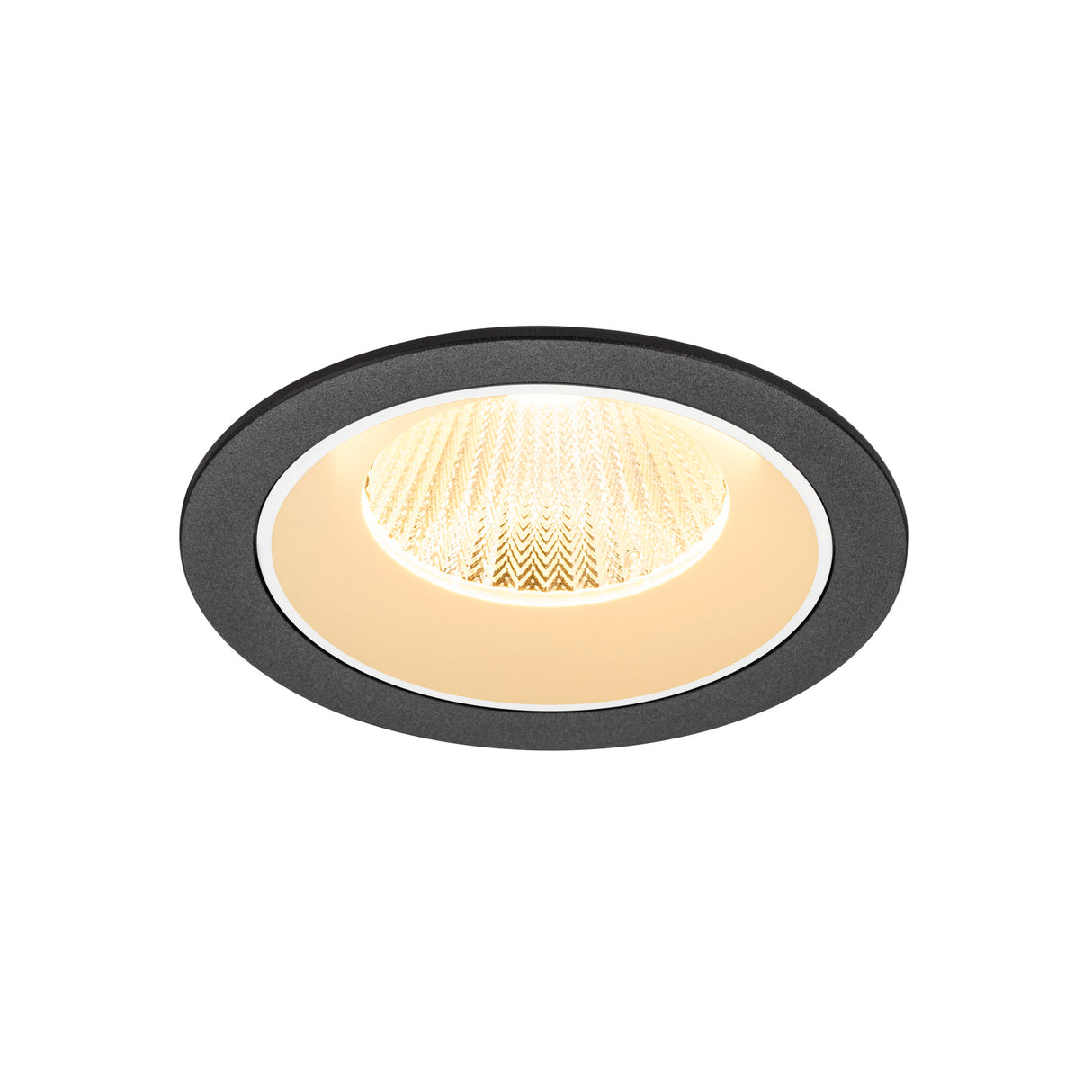 NUMINOS® L, Deckeneinbauleuchte, 3000K, 40°, IP20 rund sw/ws