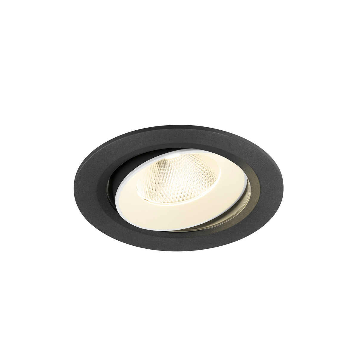 NUMINOS® MOVE L, Deckeneinbaul. 4000K, 20°, IP20, rund sw/ws