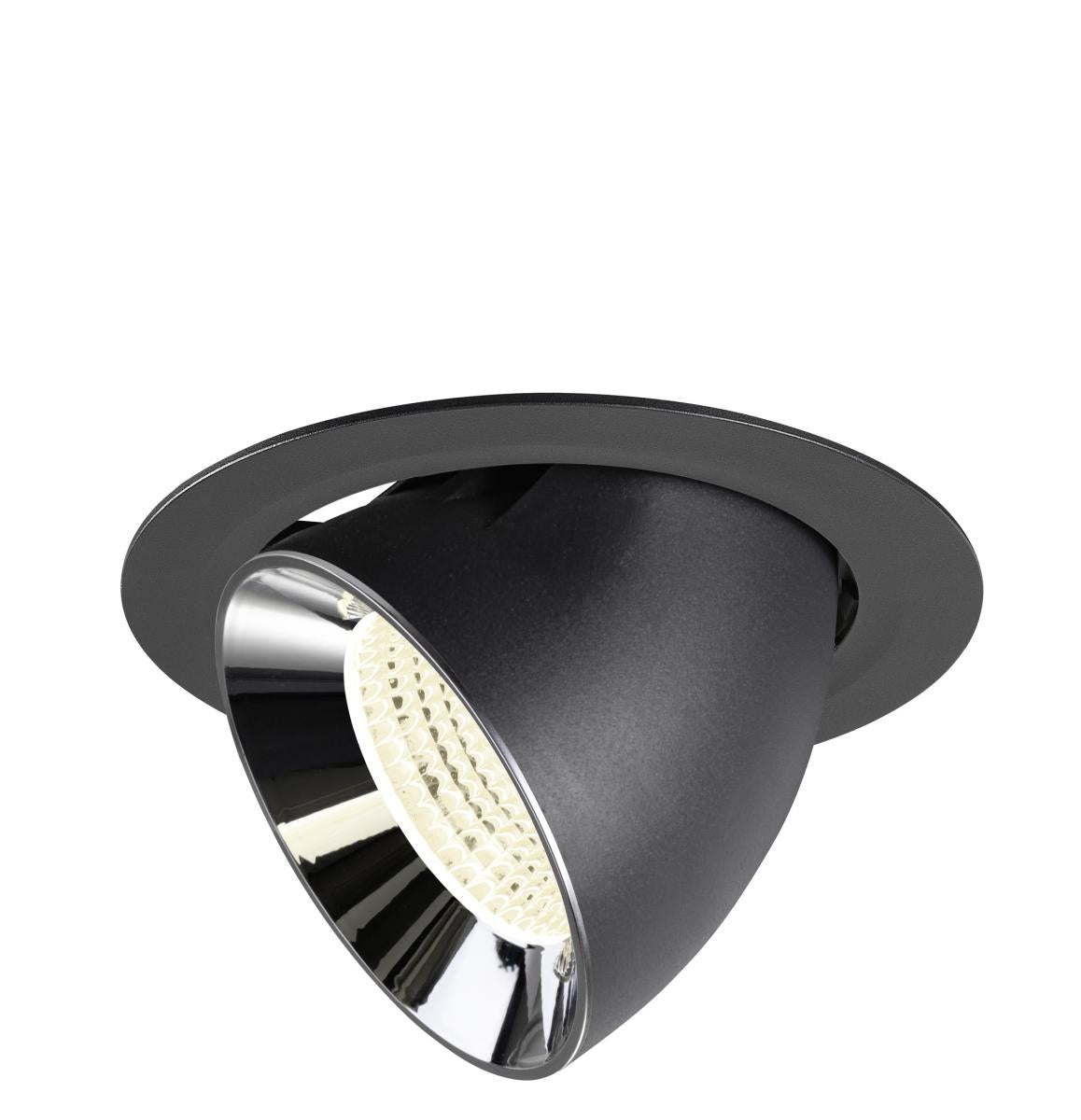 NUMINOS GIMBLE XL, Deckeneinbaul. schwarz/chrom 4000K 55°
