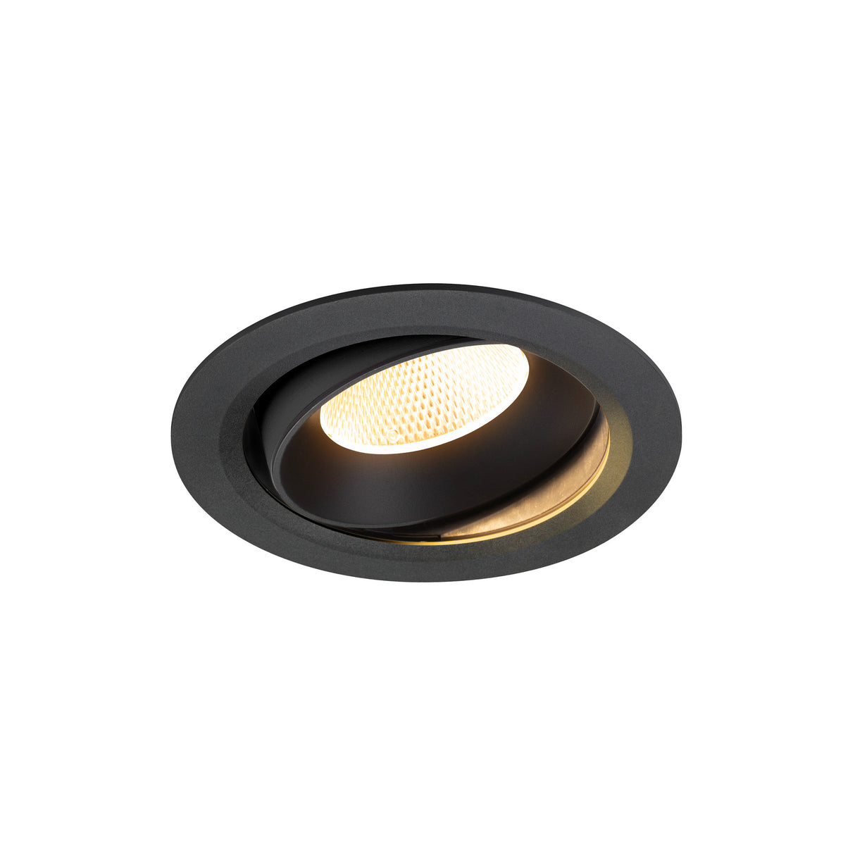 NUMINOS® MOVE XL, Deckeneinbaul. 3000K, 20°, IP20, rund, sw