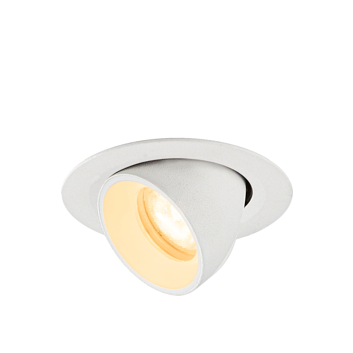 NUMINOS® GIMBLE XS, Deckeneinbaul. 3000K, 55°, IP20, rund ws