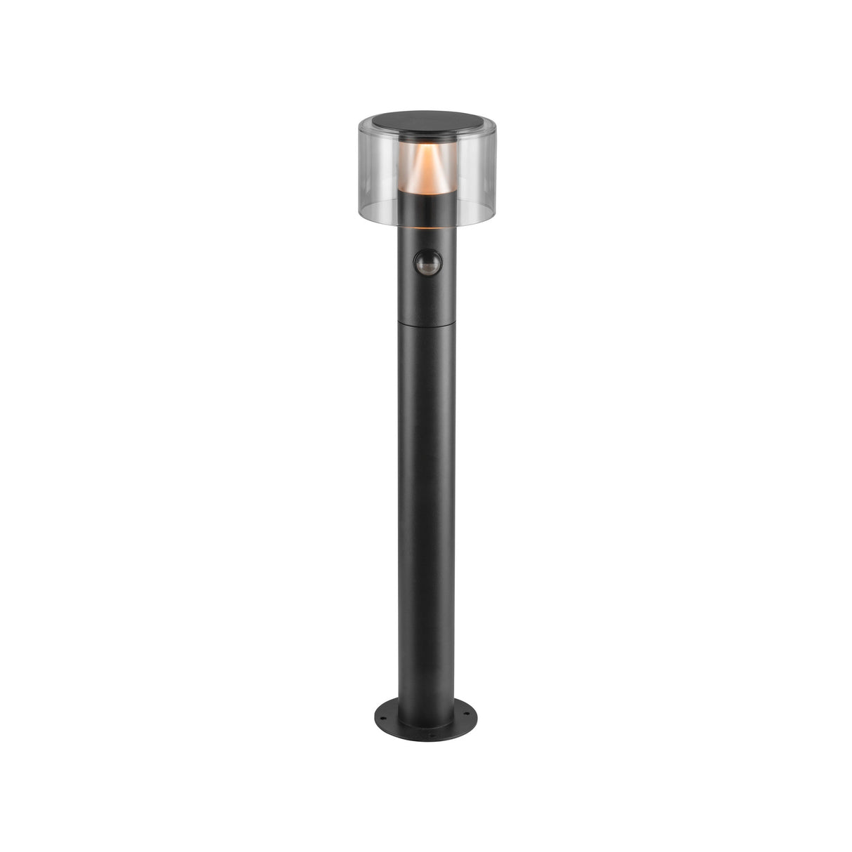 TAHA II 70, Stehleuchte, SENSOR, 2200/2700K, IP54, zyl, sw