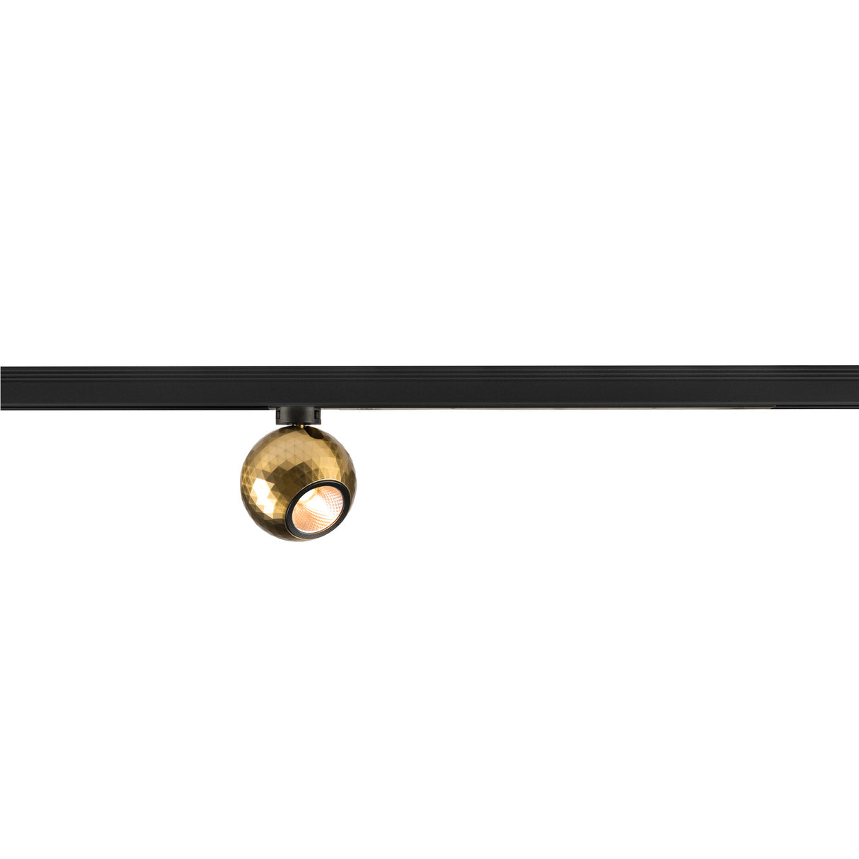 DYSKO, 1~ Spot, PHASE, 2700K, 6.7W, 36°, schwarz/gold