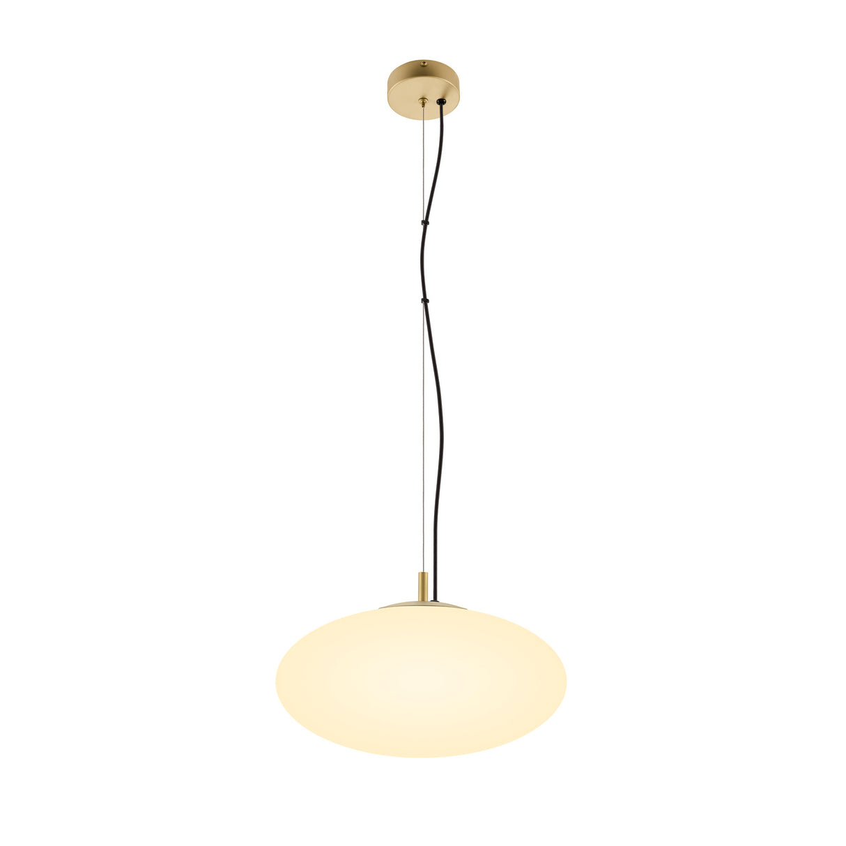 OLYPSO 40, Pendell. E27, Pendellänge 400cm, 1xmax. 40W, gold