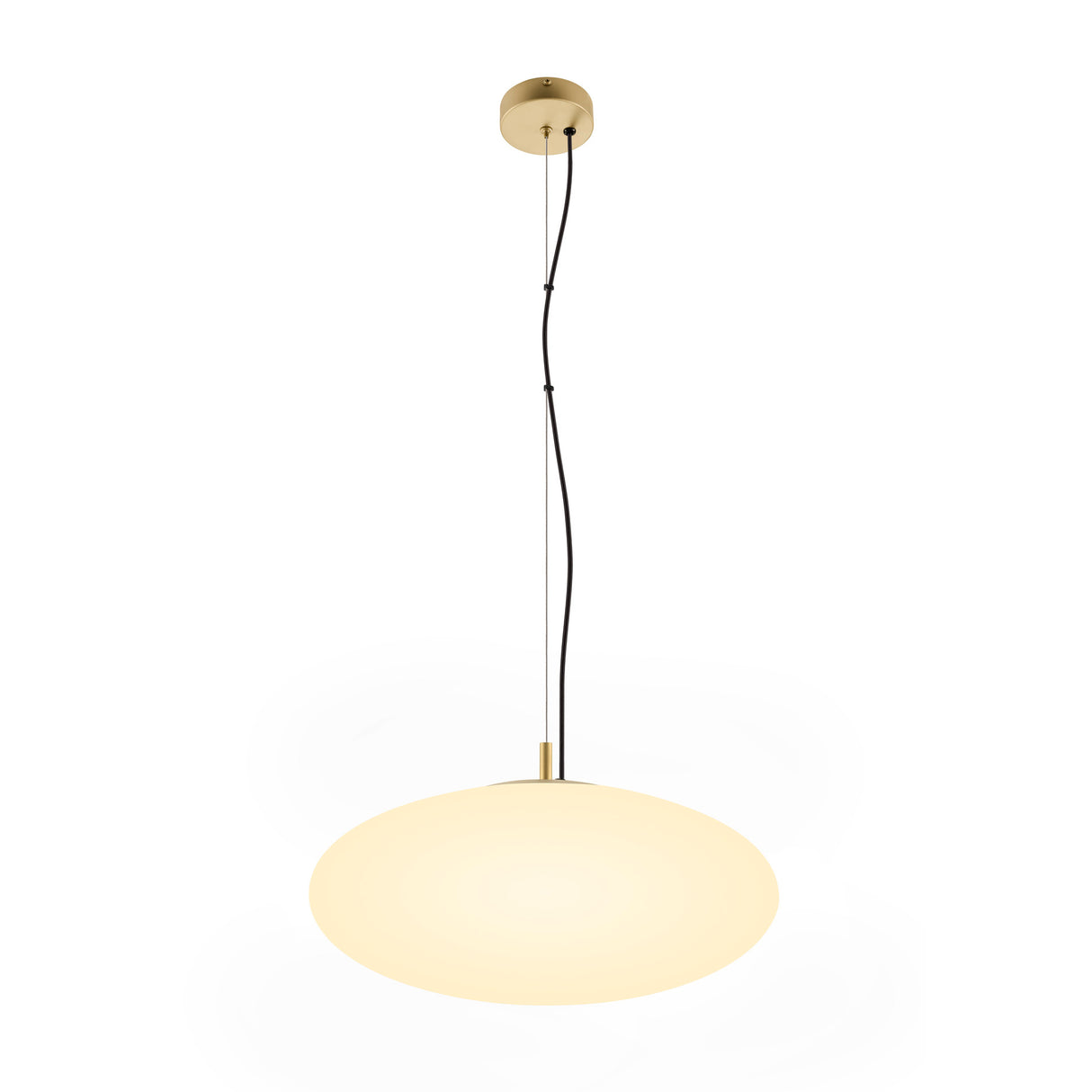 OLYPSO 50, Pendell. E27, Pendellänge 400cm, 1xmax. 40W, gold