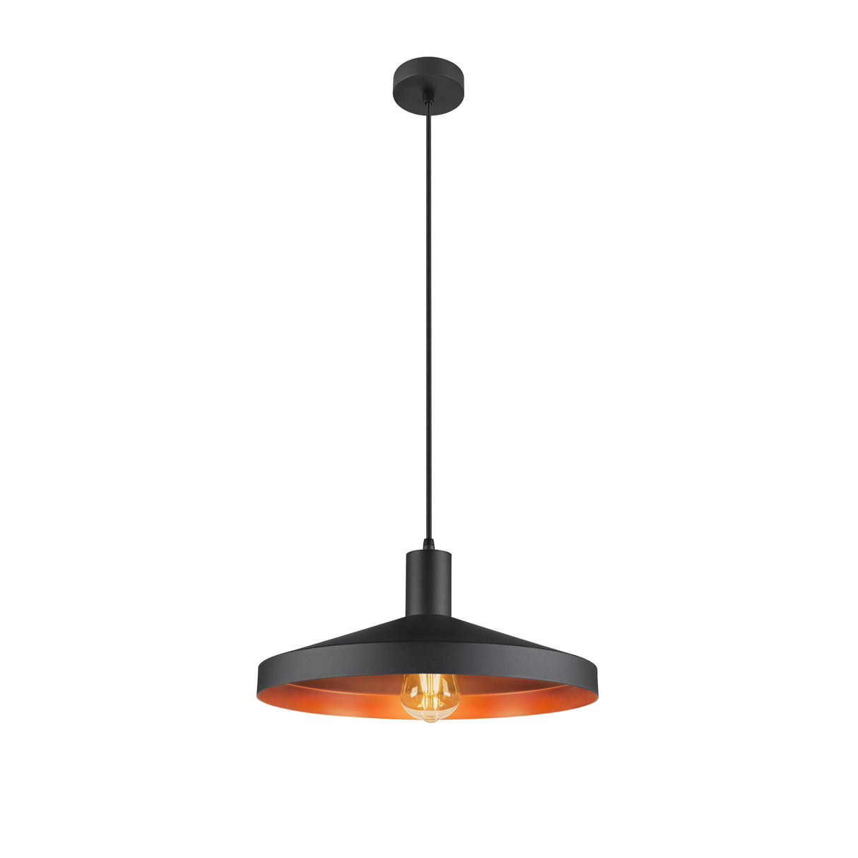 LALU® SET, Pendelleuchte, E27 Base, TETRA 36, 1xmax.7.5W, sw