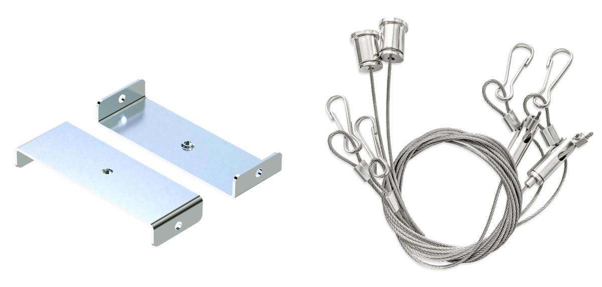 BATTEN FLAT P, Aufhängung kits 2stk mit 2m