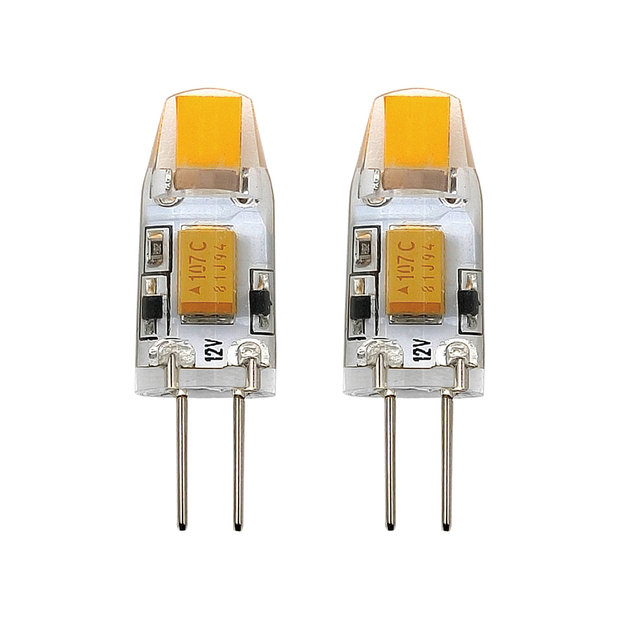 LM-G4-LED-STECKBIRNE 1,8W 2700K/200lm 2er-Set - dimmbar