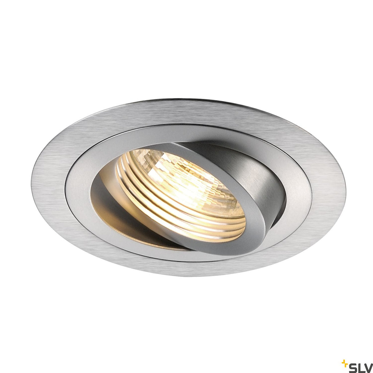 NEW TRIA GU10 Downlight, max. 50W, rund, aluminium, Alu geb.