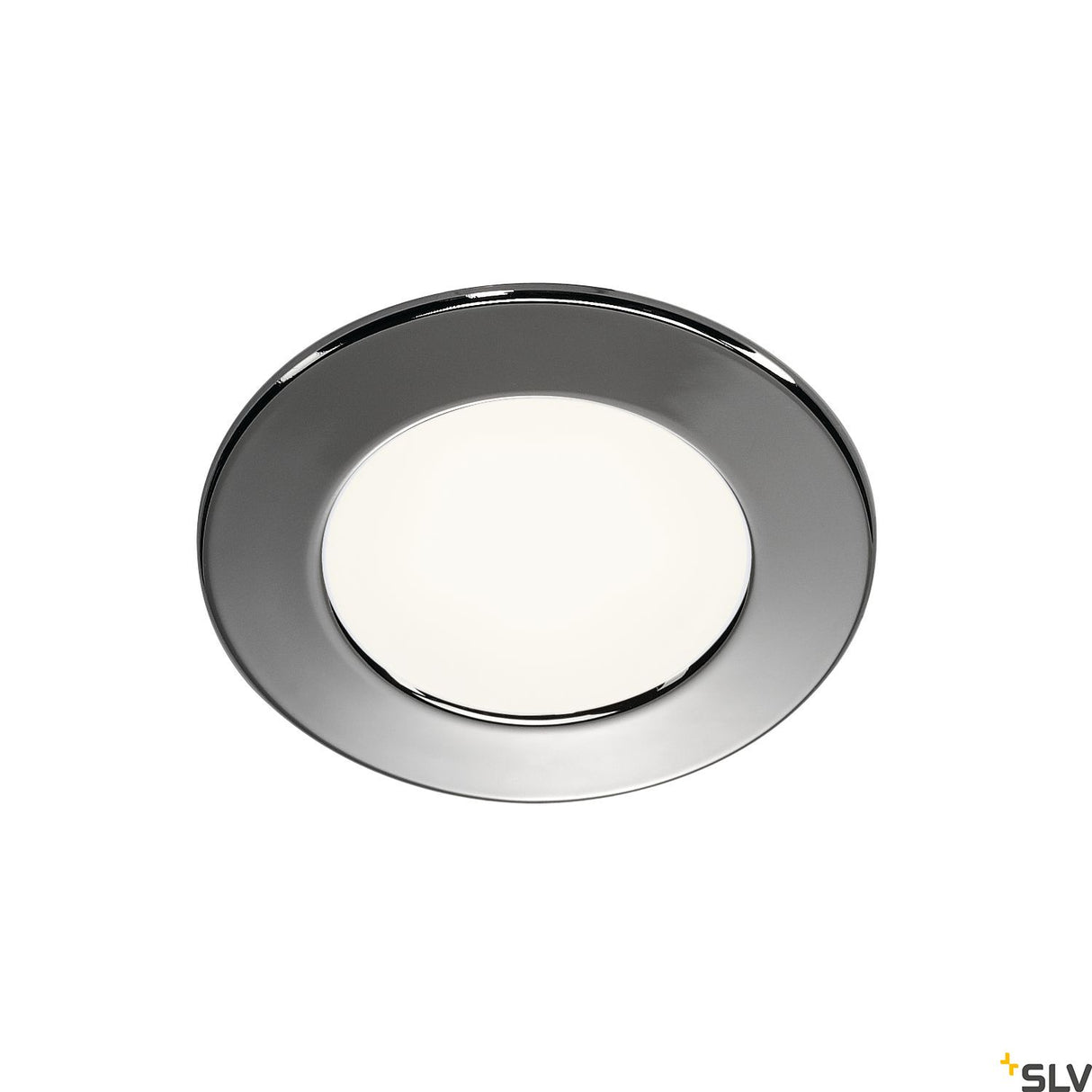 DL 126 LED Downlight, 3W, 3000K, 12V, rund, acryl, chrom