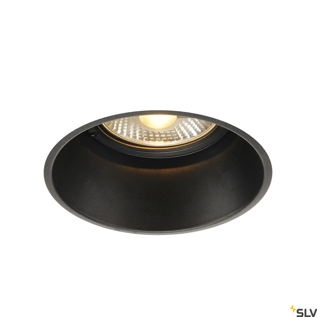 HORN-T Einbauleuchte, QPAR111, mattschwarz, GU10, max. 50W