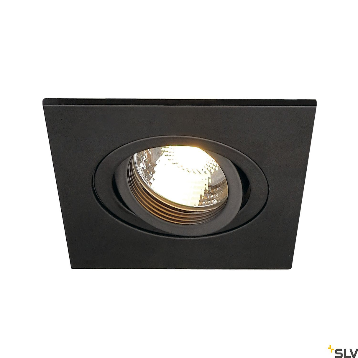 NEW TRIA XL SQUARE GU10 Downlight, mattschwarz