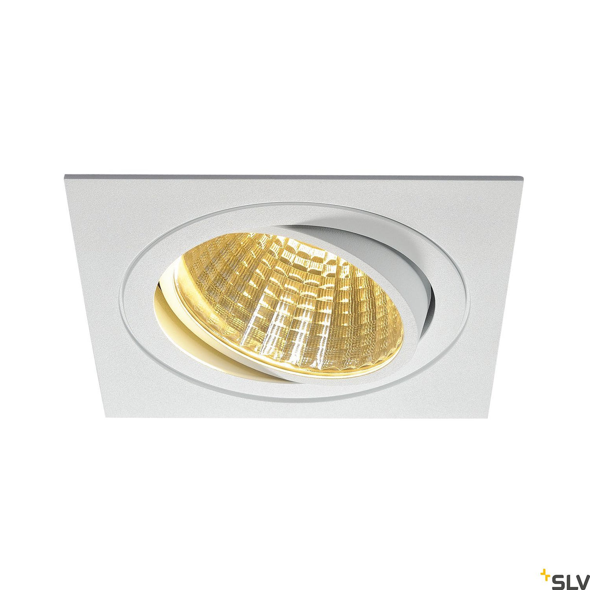 NEW TRIA LED DL SQUARE Set, 25W, 2700K, 30°, mattweiß