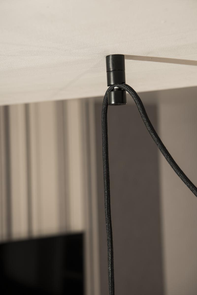 FITU Ceiling Hook,schwarz,Distanzabhänger für Pendelleuchten