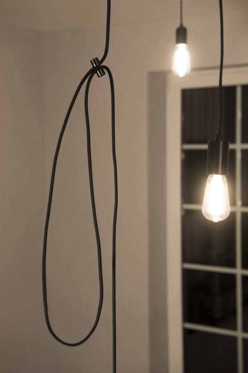 FITU Cable Hook,schwarz,Distanzabhänger für Pendelleuchten