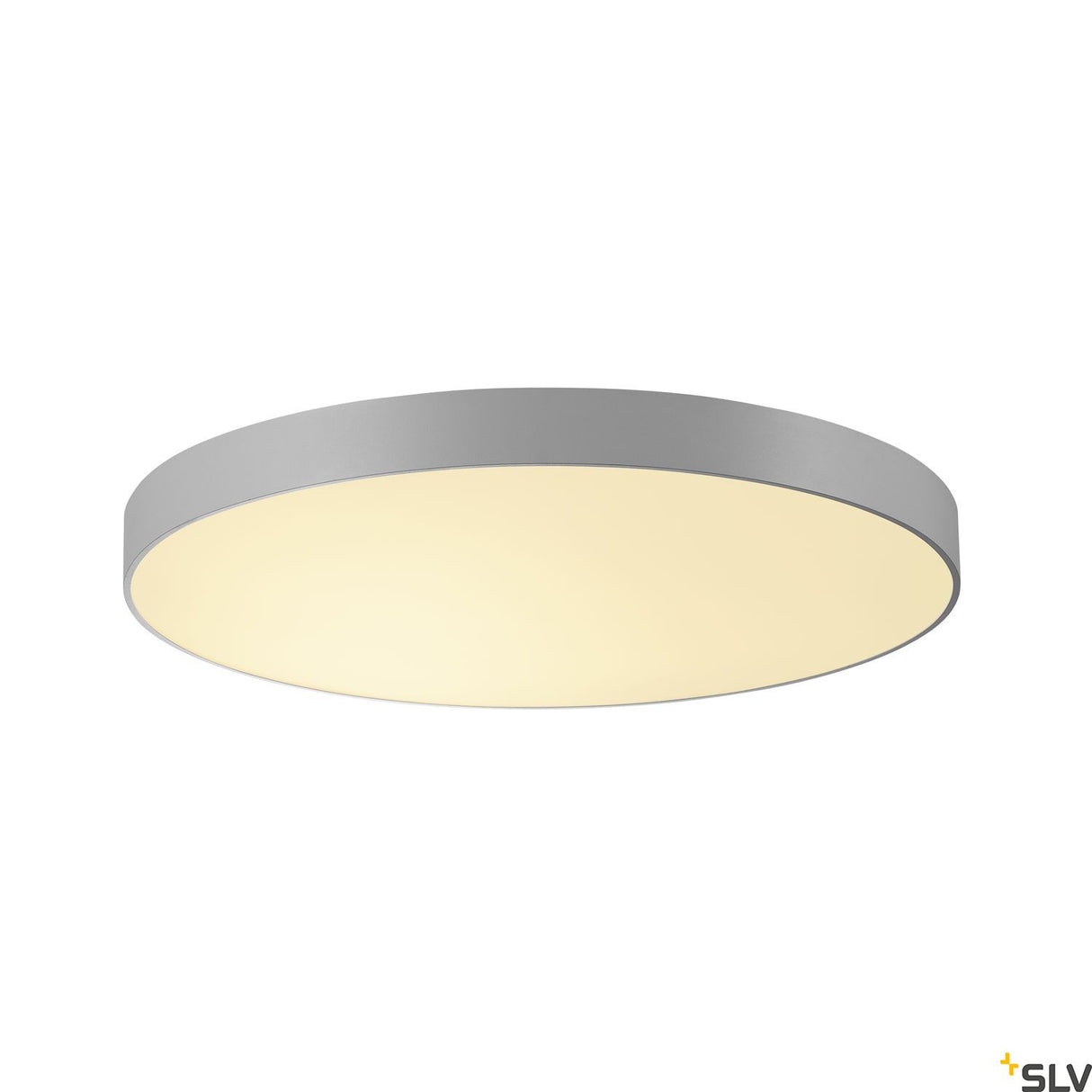 MEDO 90 LED Deckenleuchte, silbergrau, optional abpendelbar