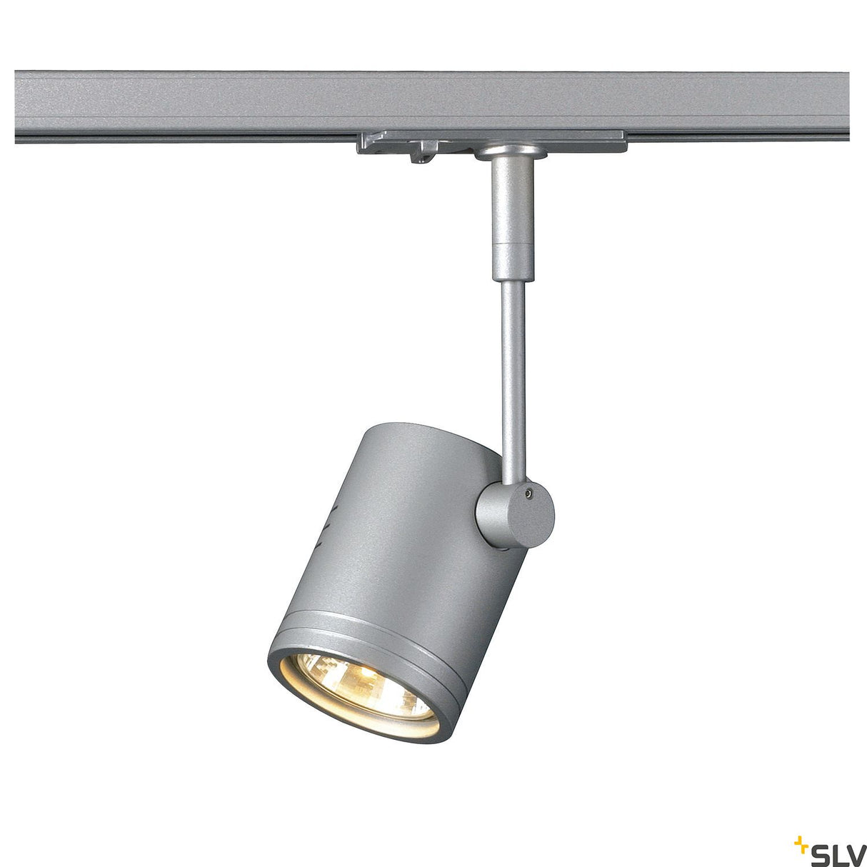 BIMA I Leuchtenkopf, GU10, max. 50W, +1P.Adapter, silbergrau