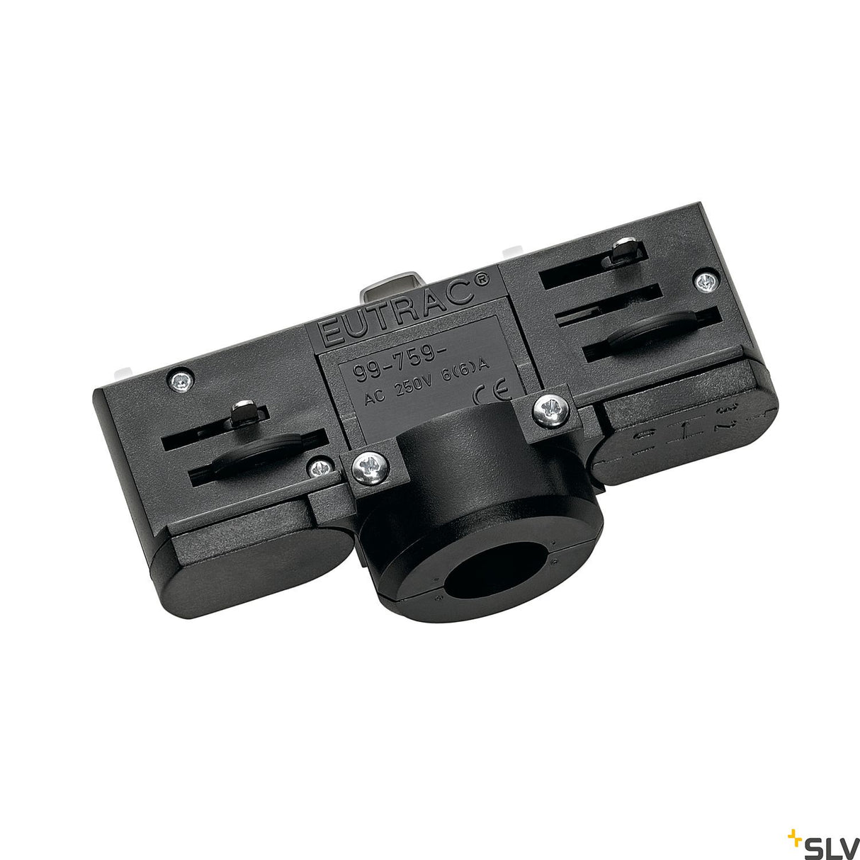 EUTRAC 3-Ph Stromschienenadapter inkl Montagezubehör,schwarz
