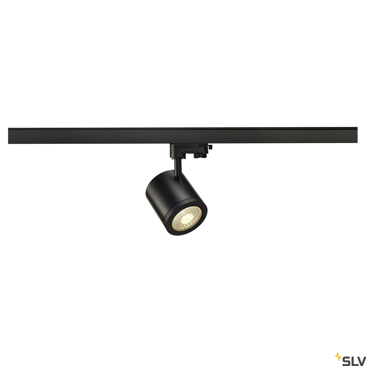 ENOLA_C 9 Spot, 9W, 3000K, 55°, +3P.-Adapter, rund, schwarz