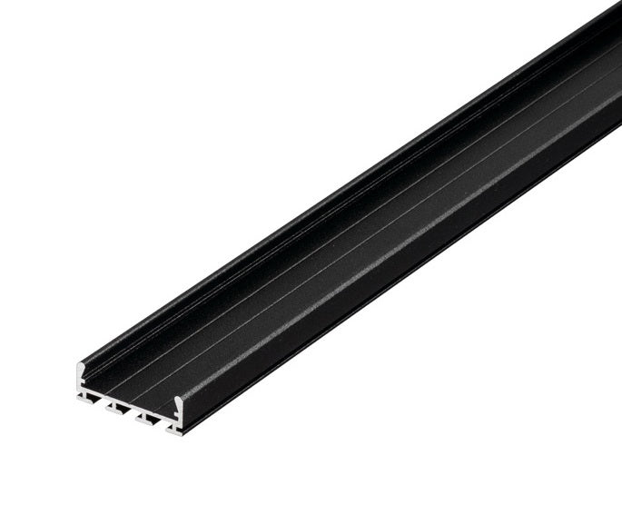 GLENOS PROFIL 2609, 2m, matt schwarz
