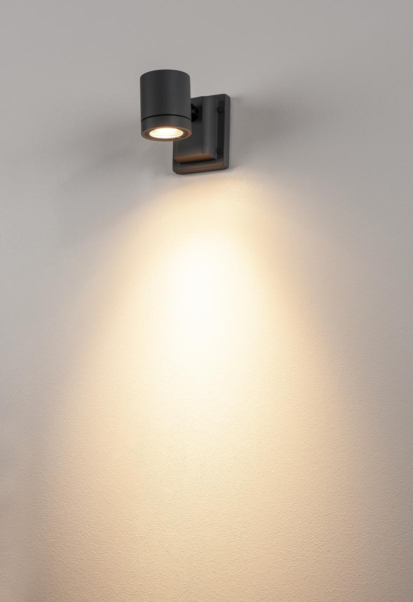NEW MYRA WALL, GU10, max. 50W, IP55, alu, anthrazit