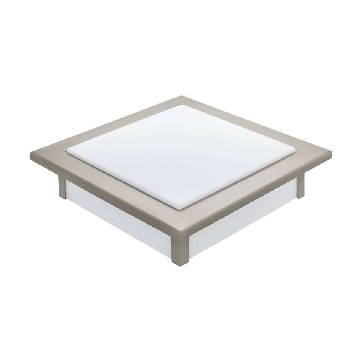 Deckenleuchte "Auriga Pro" 3000K weiß nickelmatt