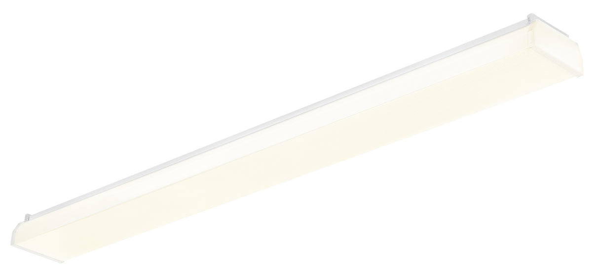 ZERO LED 1x14W, 840, 2014lm, mikroprism, IP40, weiß L-620mm