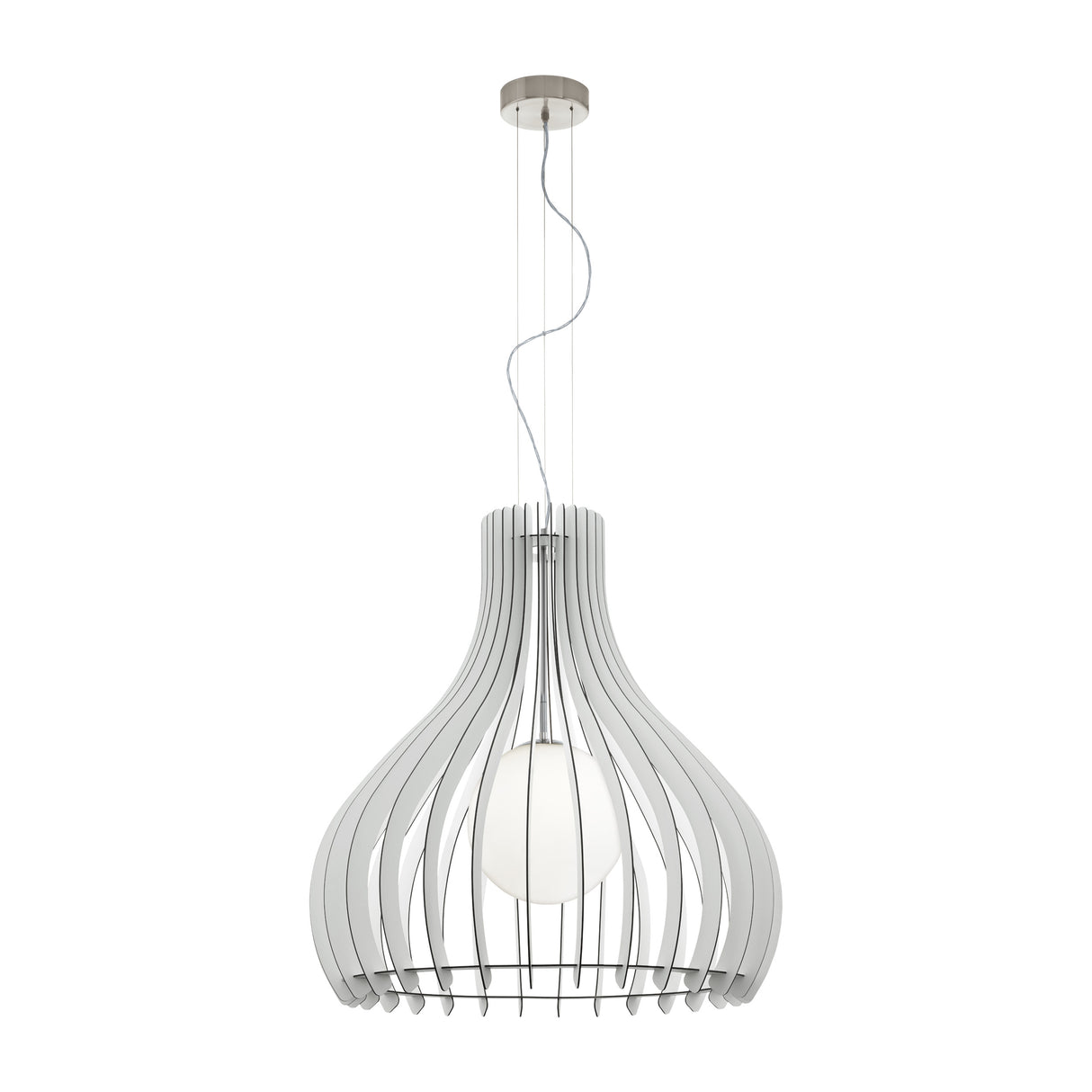 Hängeleuchte "Tindori" Ø1500 60W E27 weiß IP20