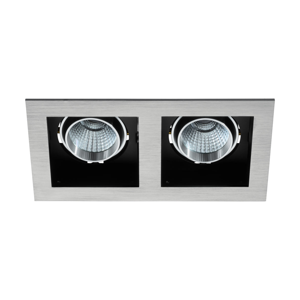 Biscari 2 schwenkbar 2 x 7W 4000K alu gebürstet IP20