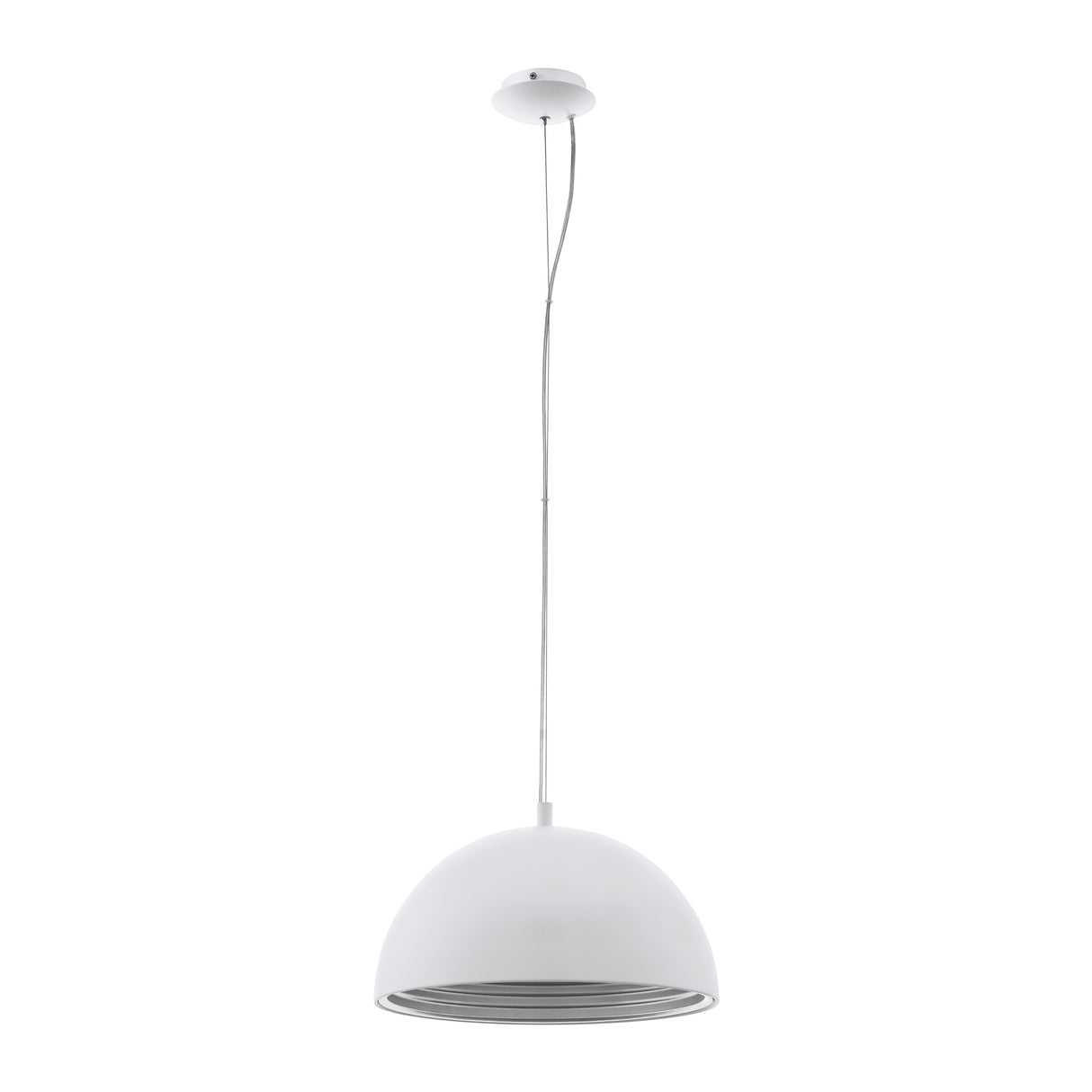 Panderas Pendelleuchte Ø400 60W weiß/silber IP20