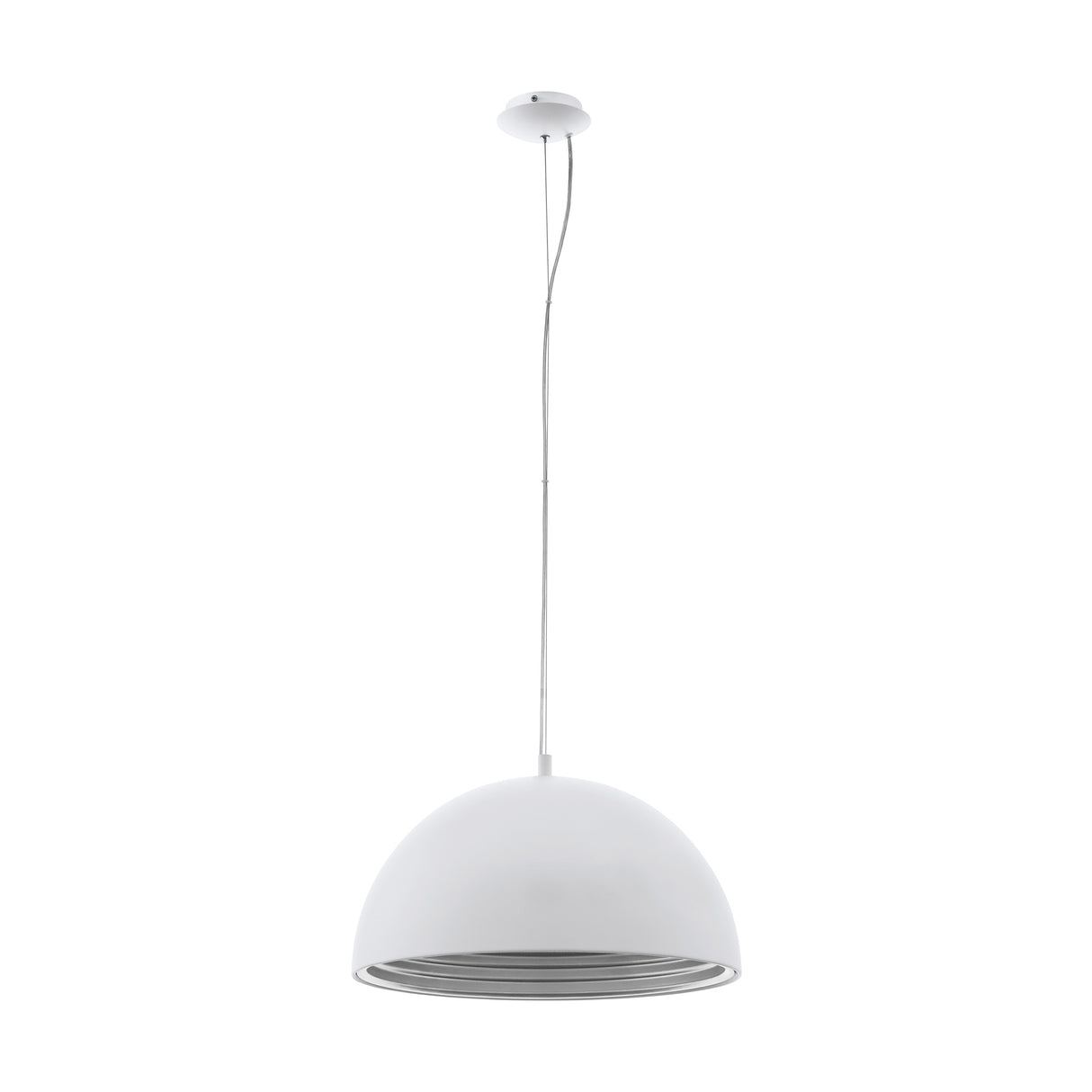 Panderas Pendelleuchte Ø500 60W weiß/silber IP20
