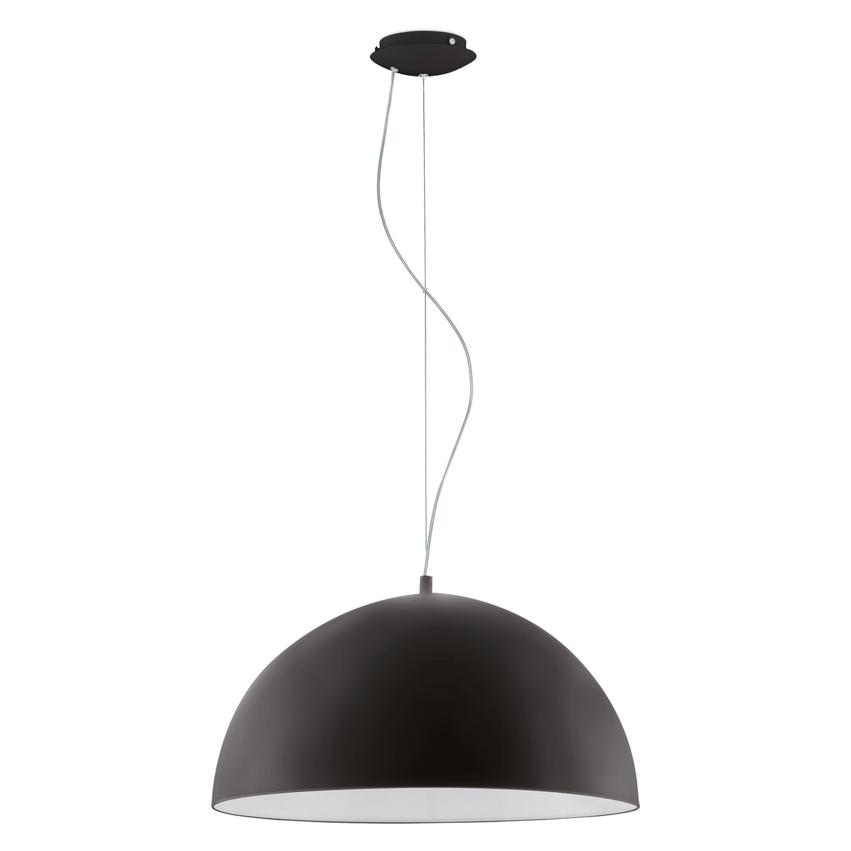 Hängeleuchte "Gaetano" 60W schwarz IP20
