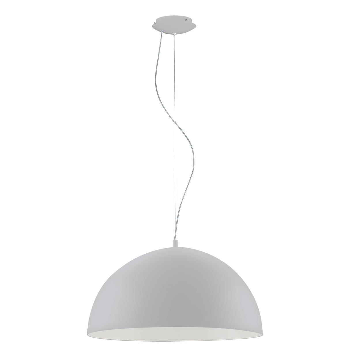 Hängeleuchte "Gaetano" 60W silber IP20