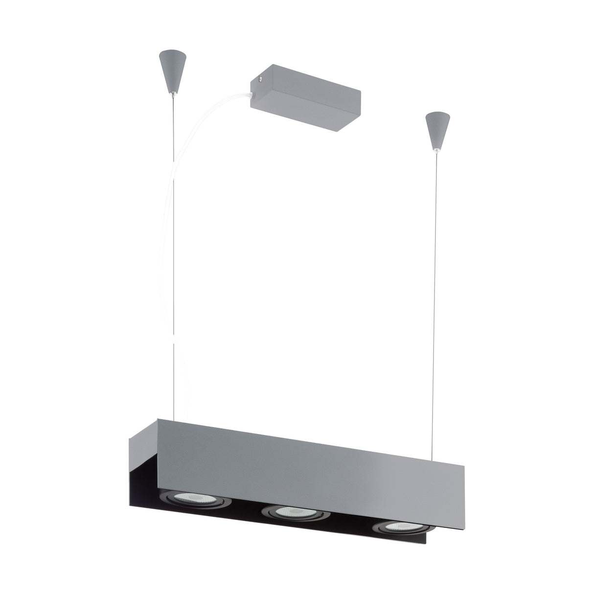 Vidago Pro DALI dimmbar 3x9W 4000K silber /schwarz IP20
