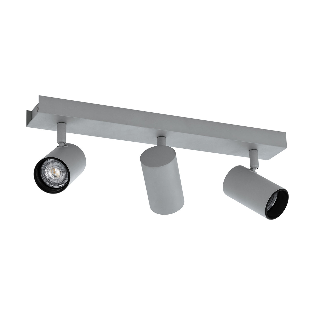 Wand-/Deckenaufbauleuchte 'Merea Pro' 3x8W silber IP20