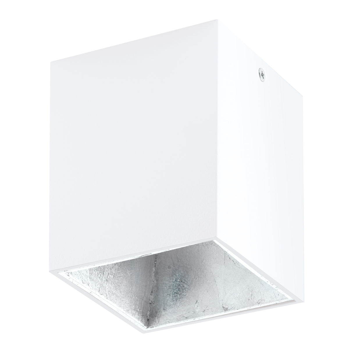 Polasso eckig 3,3W 3000K weiß silber IP20