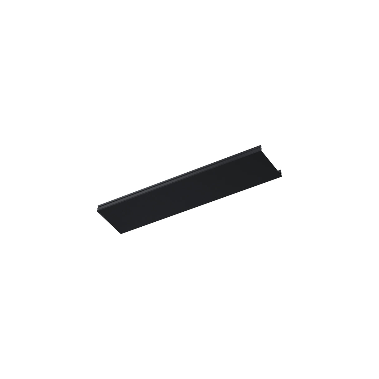 Abdeckung schwarz eloxiert L-1425mm B-70mm