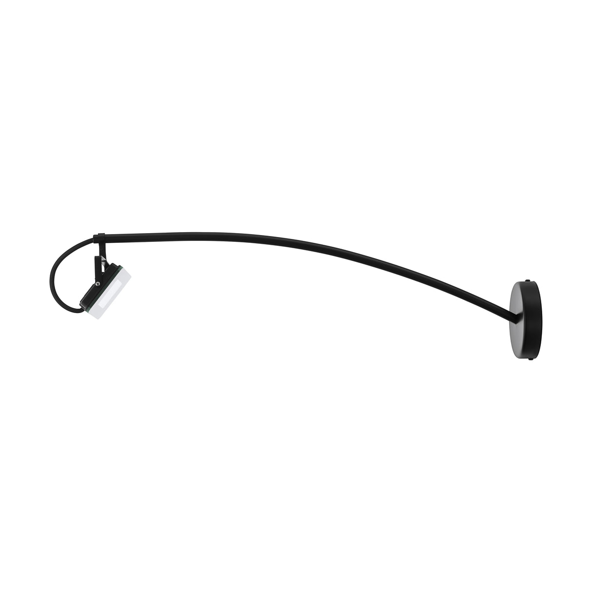 LED Displayleuchte 10W 3000K schwarz IP44