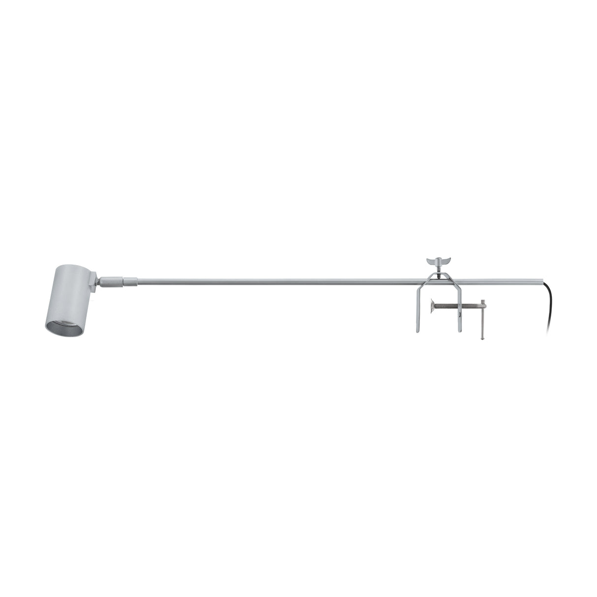 Displayleuchte mit Klemmvorrichtung 35W GU10 grau IP20