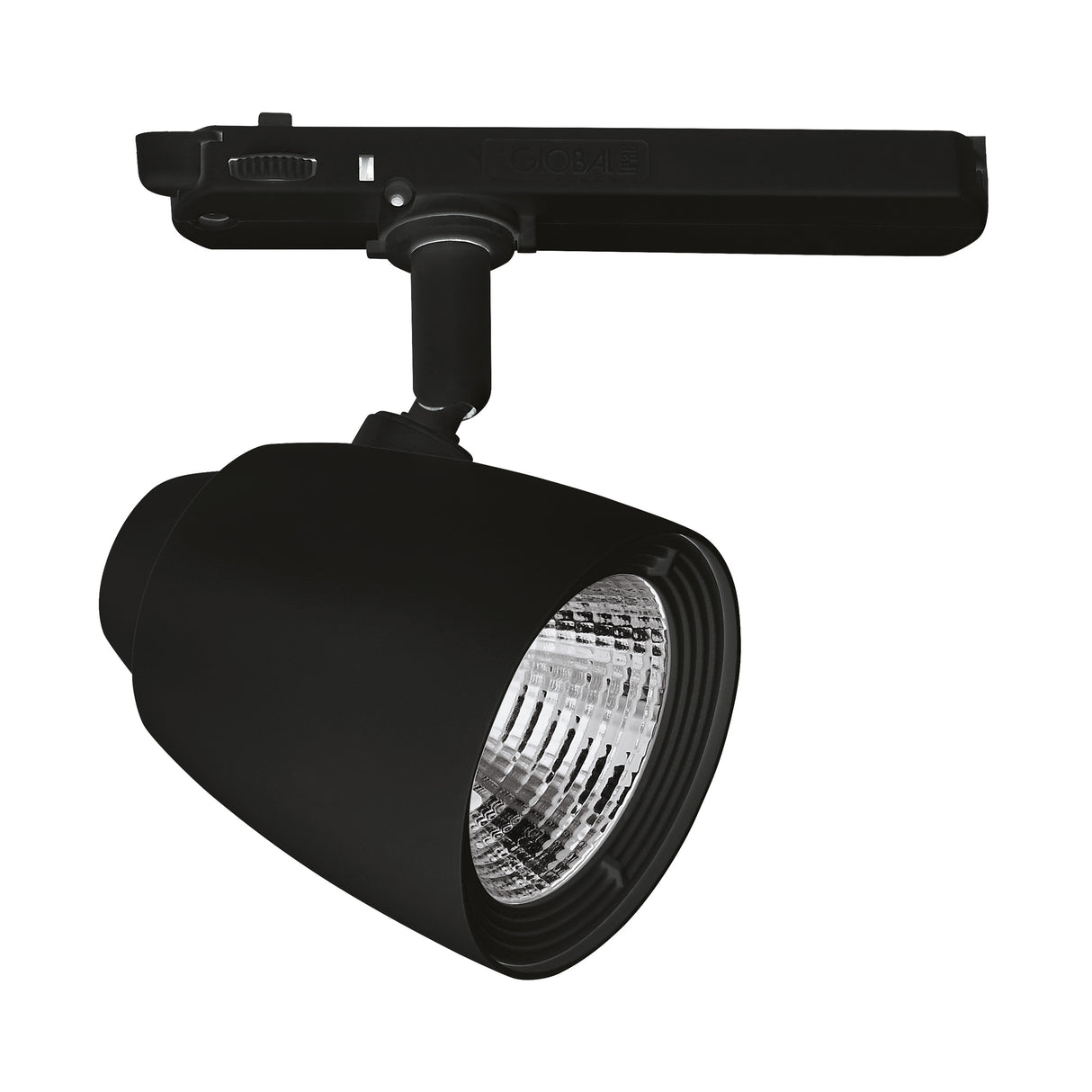 LED 3-Phasen-Schienenstrahler, 40°, 19W, 4000K schwarz