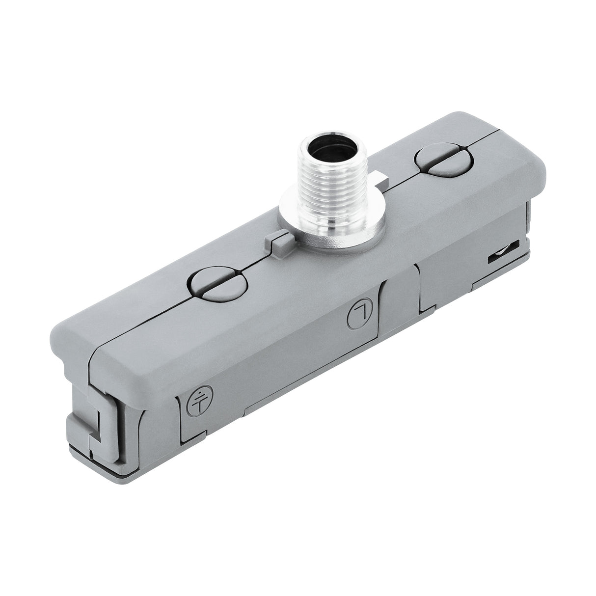 "Villanova 1" / 1-Phasen Adapter mit Zugentlastung grau