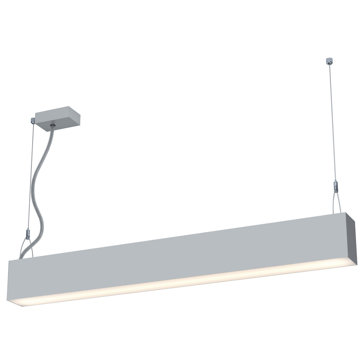 Sealza 1 PL 53W 6731lm 830 IP20 schwarz L-1140mm DALI