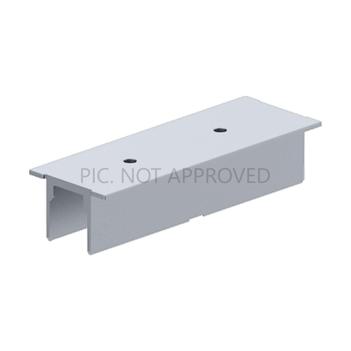 TRACK ON DALI ABDECKUNG SILBER ZU MITTELEINSP. EINBAU