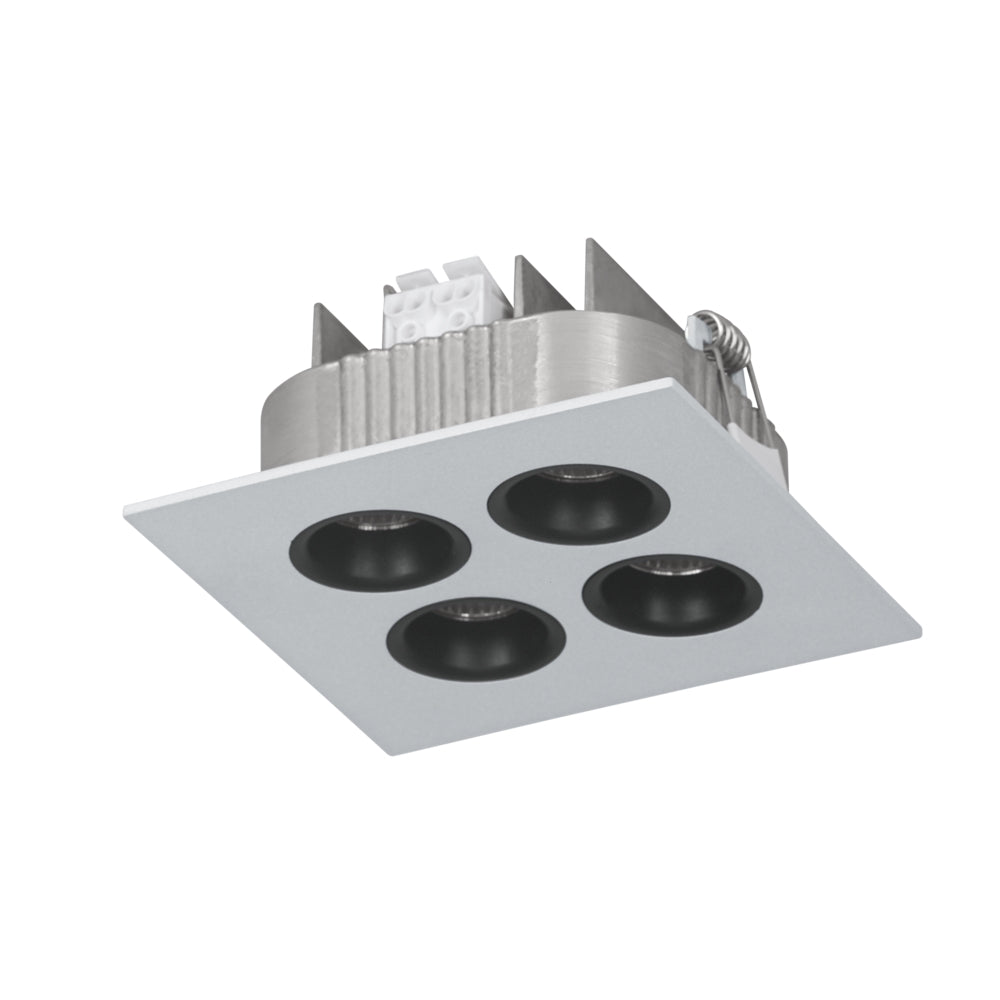 LED-Einbauleuchte MIZAT-4 13,2W 1447lm 3000K 50° silber