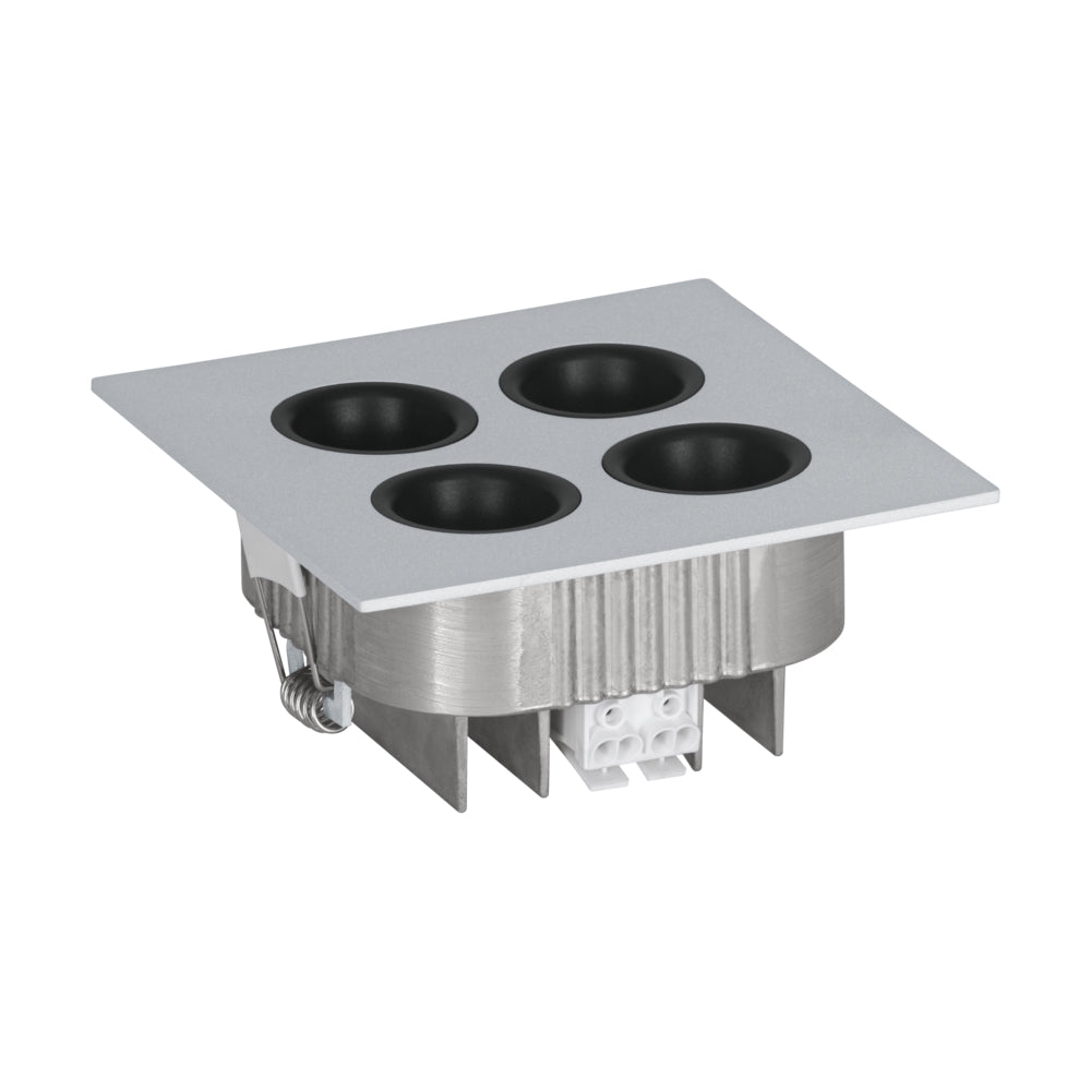 LED-Einbauleuchte MIZAT-4 13,2W 1489lm 4000K 50° silber