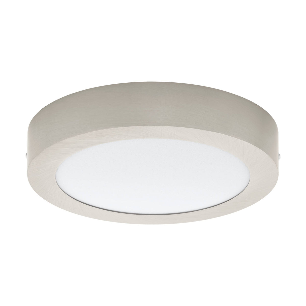 LED-DECKENLEUCHTE Ø225 NICKEL-MATT 'FUEVA PRO'