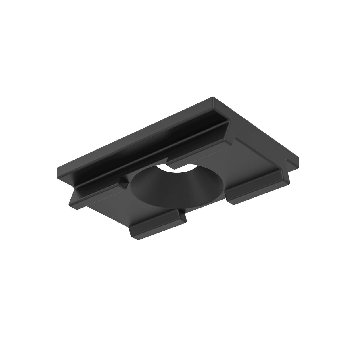 LEDLINE20 STANDART/LOW Montageclip 2 Stk., schwarz