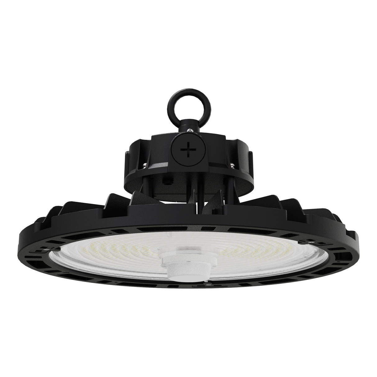 "CAPANO" LED-HALLENLEUCHTE/STRAHLER Ø-330 SCHWARZ
